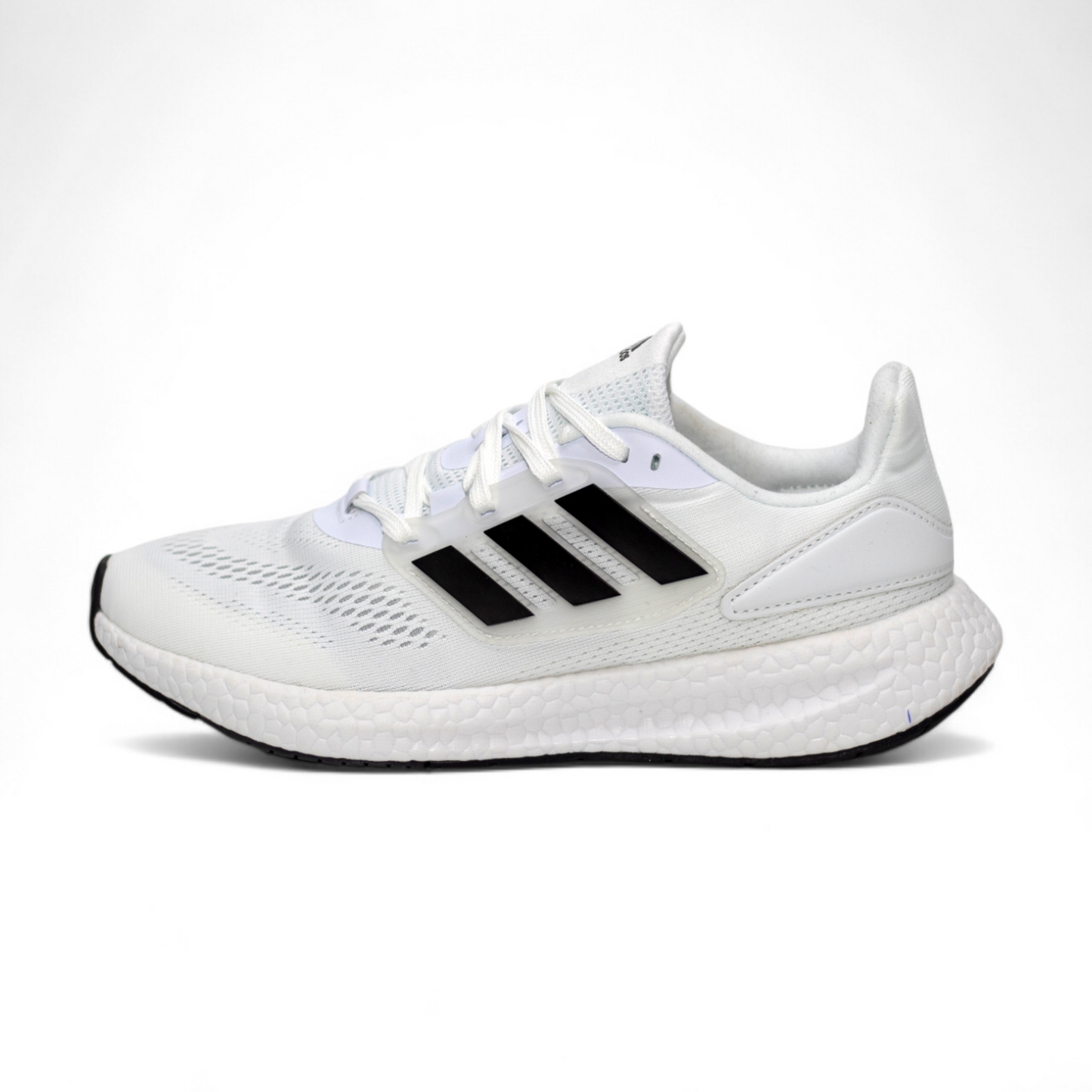 Adidas pureboost running shoes UB - in white×black