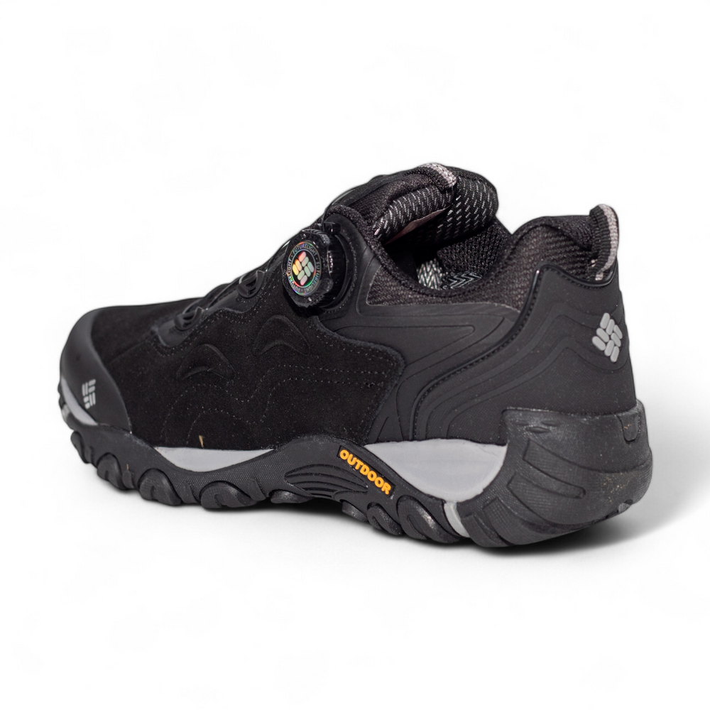 Columbia Leather Outdoor Sneakers CO - in black×gray – EcomModa