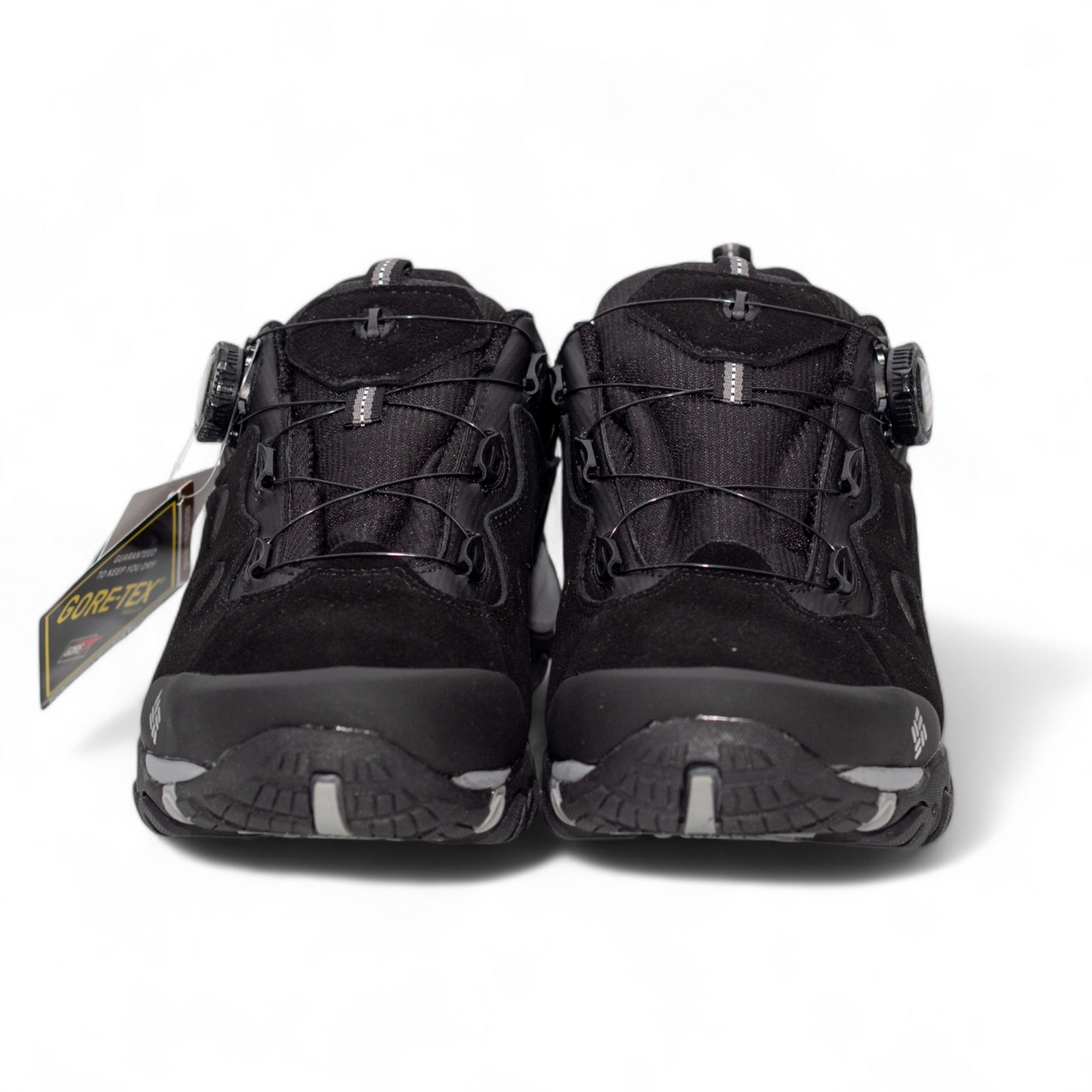 Columbia Leather Outdoor Sneakers CO - in black