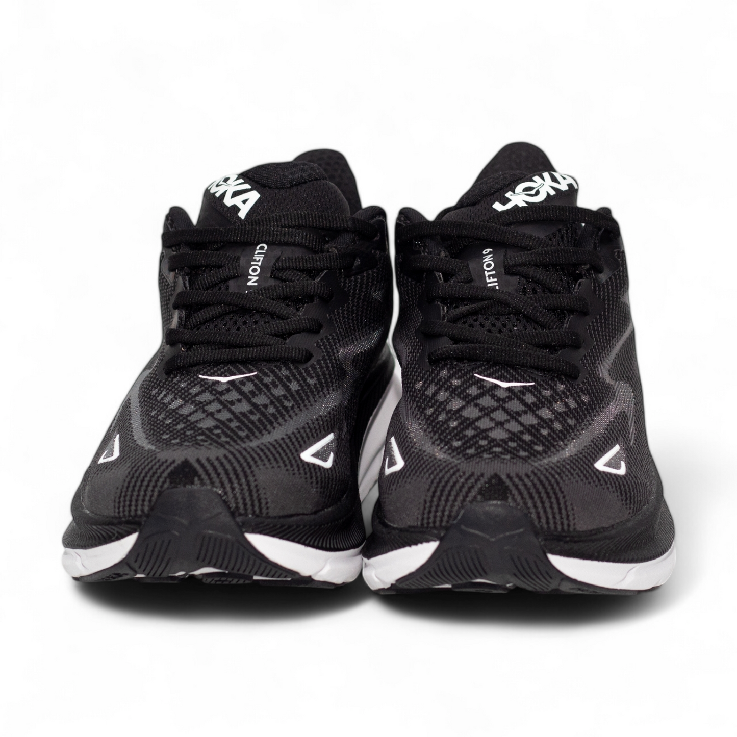 Hoka clifton 9 running shoes HK - in black