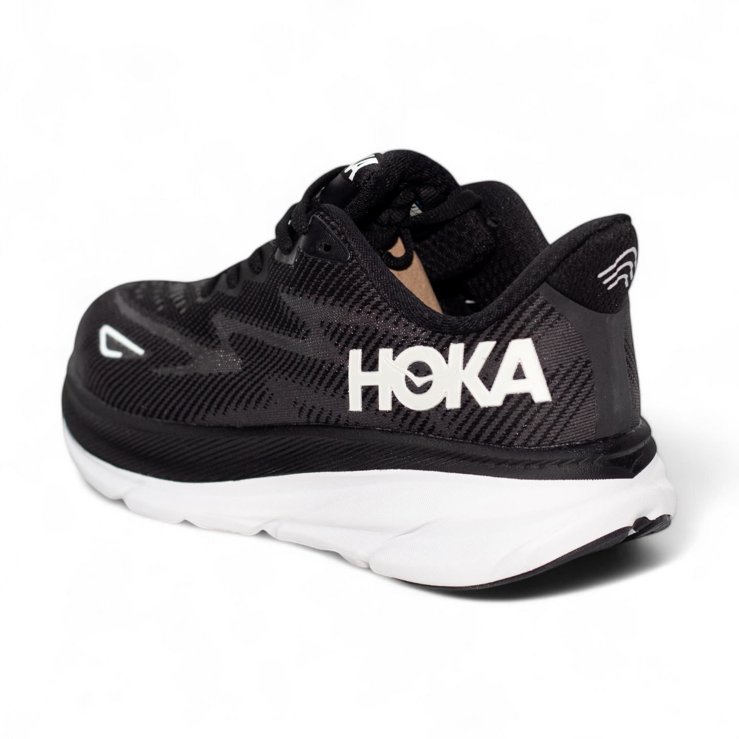 Hoka clifton 9 running shoes HK - in black