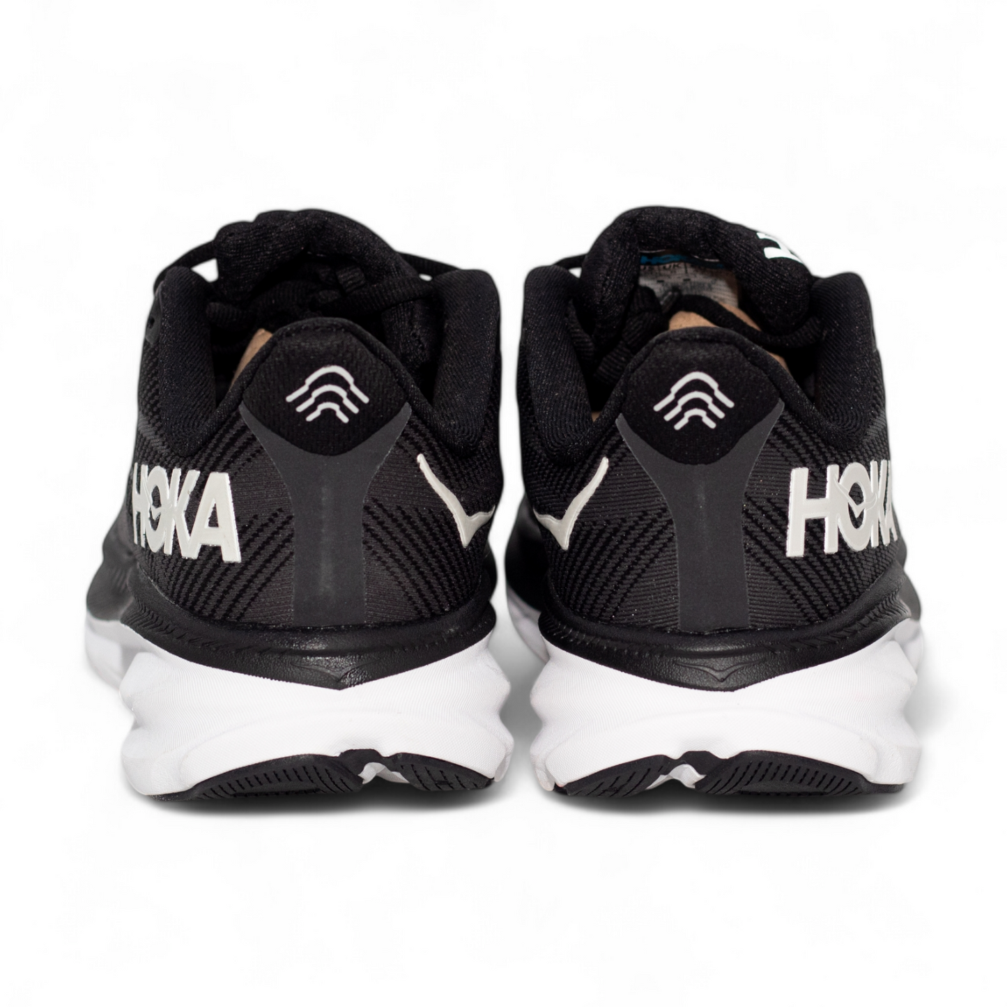 Hoka clifton 9 running shoes HK - in black