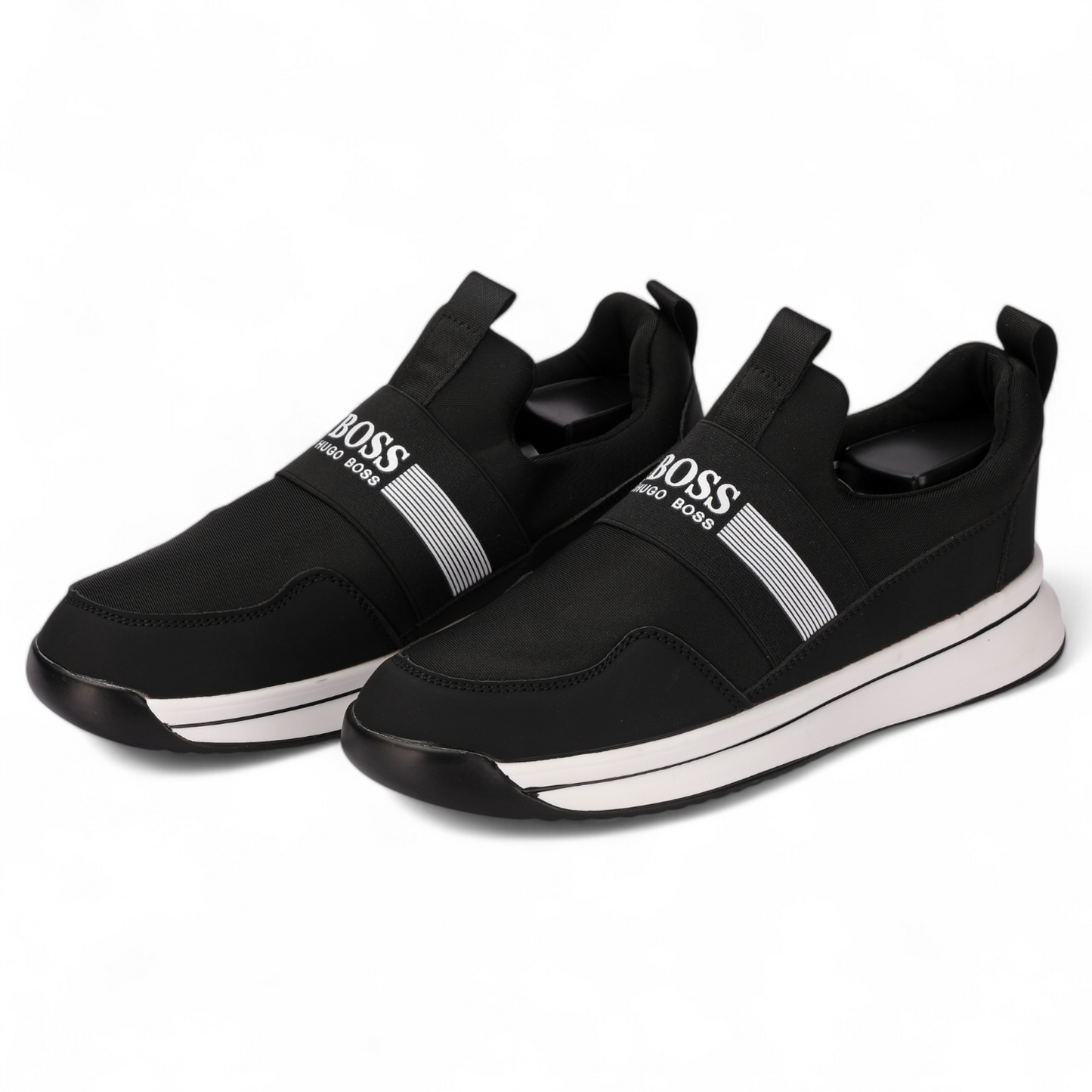 Boss men's casual sneakers BT - in black