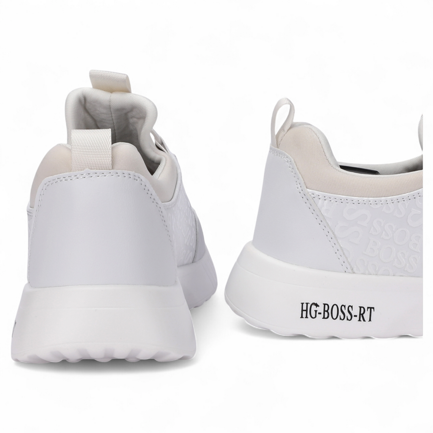 Boss men's casual sneakers KL - in white