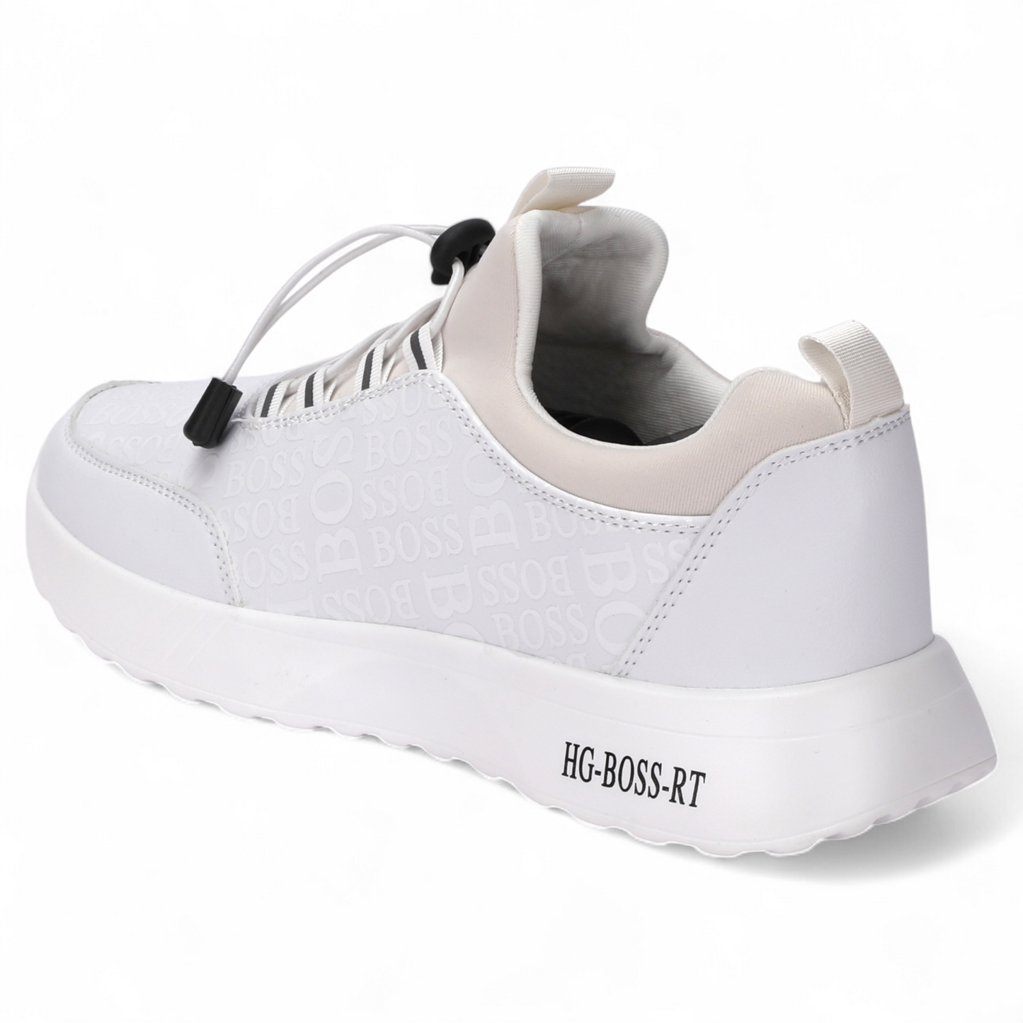 Boss men's casual sneakers KL - in white