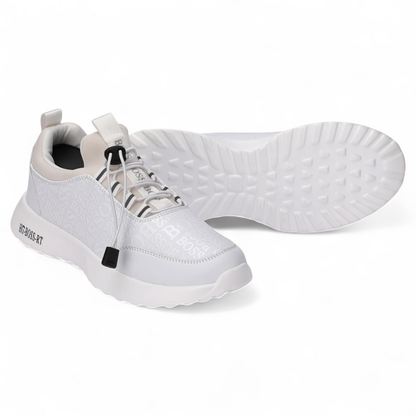 Boss men's casual sneakers KL - in white