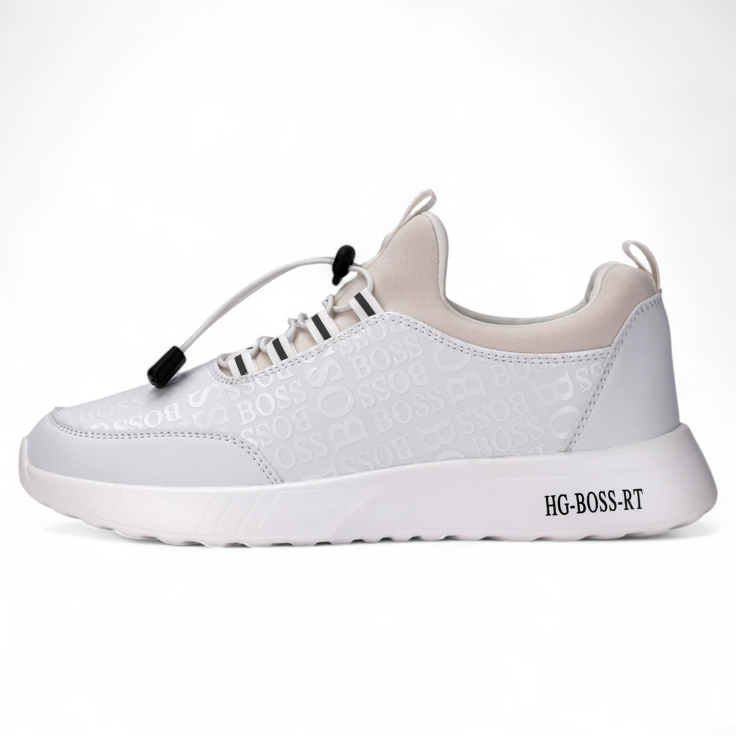 Boss men's casual sneakers KL - in white