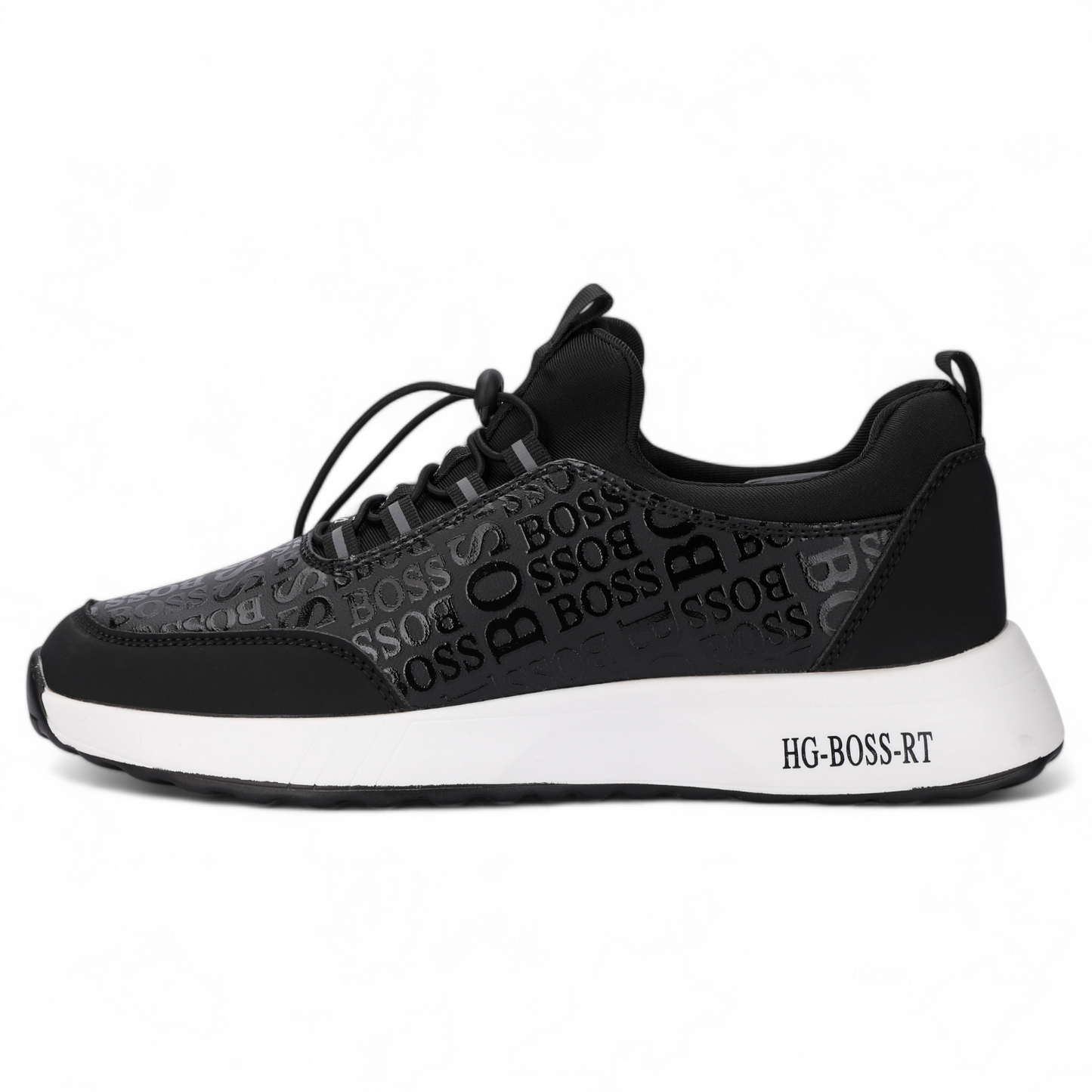 Boss men's casual sneakers KL - in black