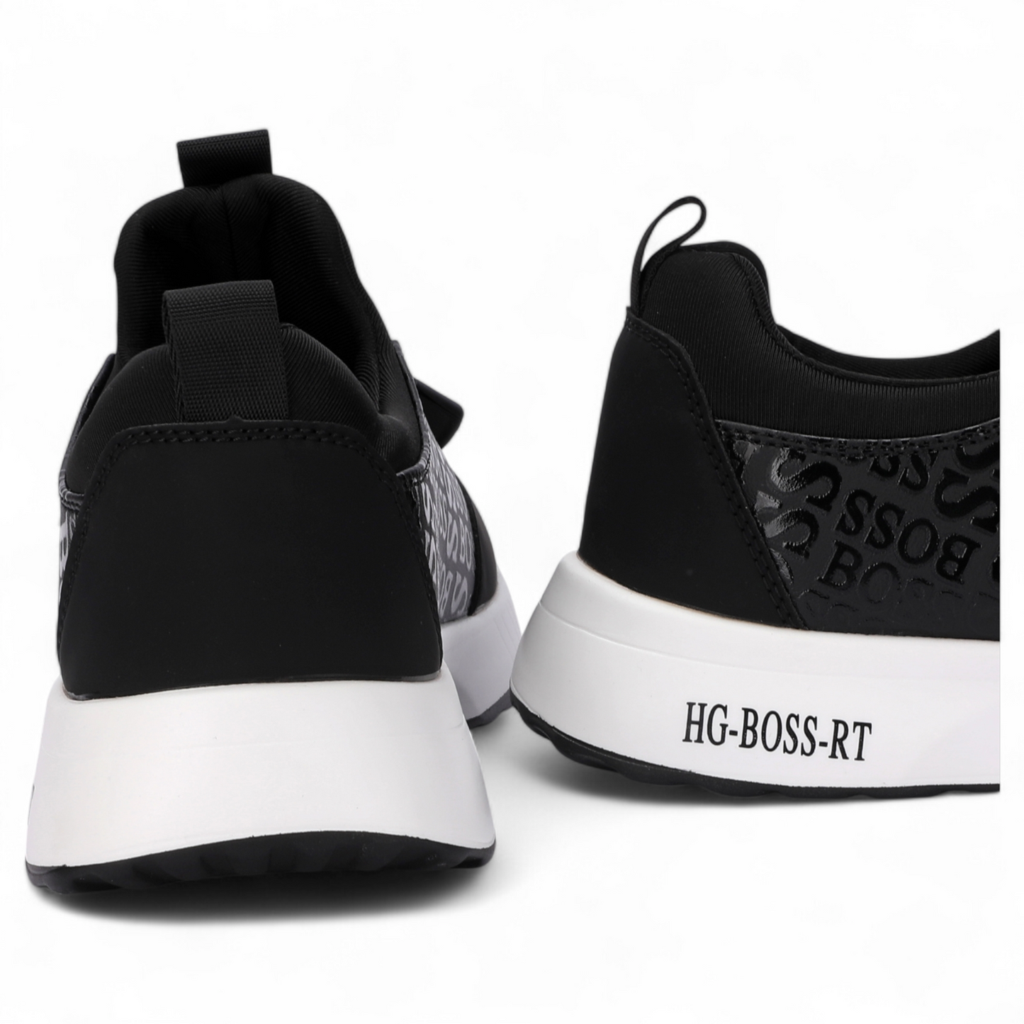 Boss men's casual sneakers KL - in black