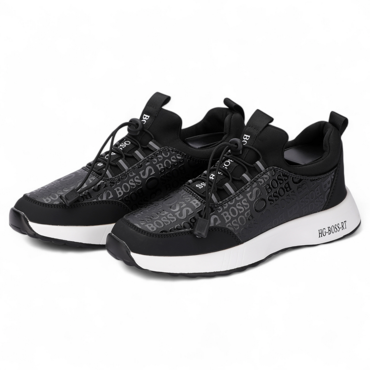 Boss men's casual sneakers KL - in black
