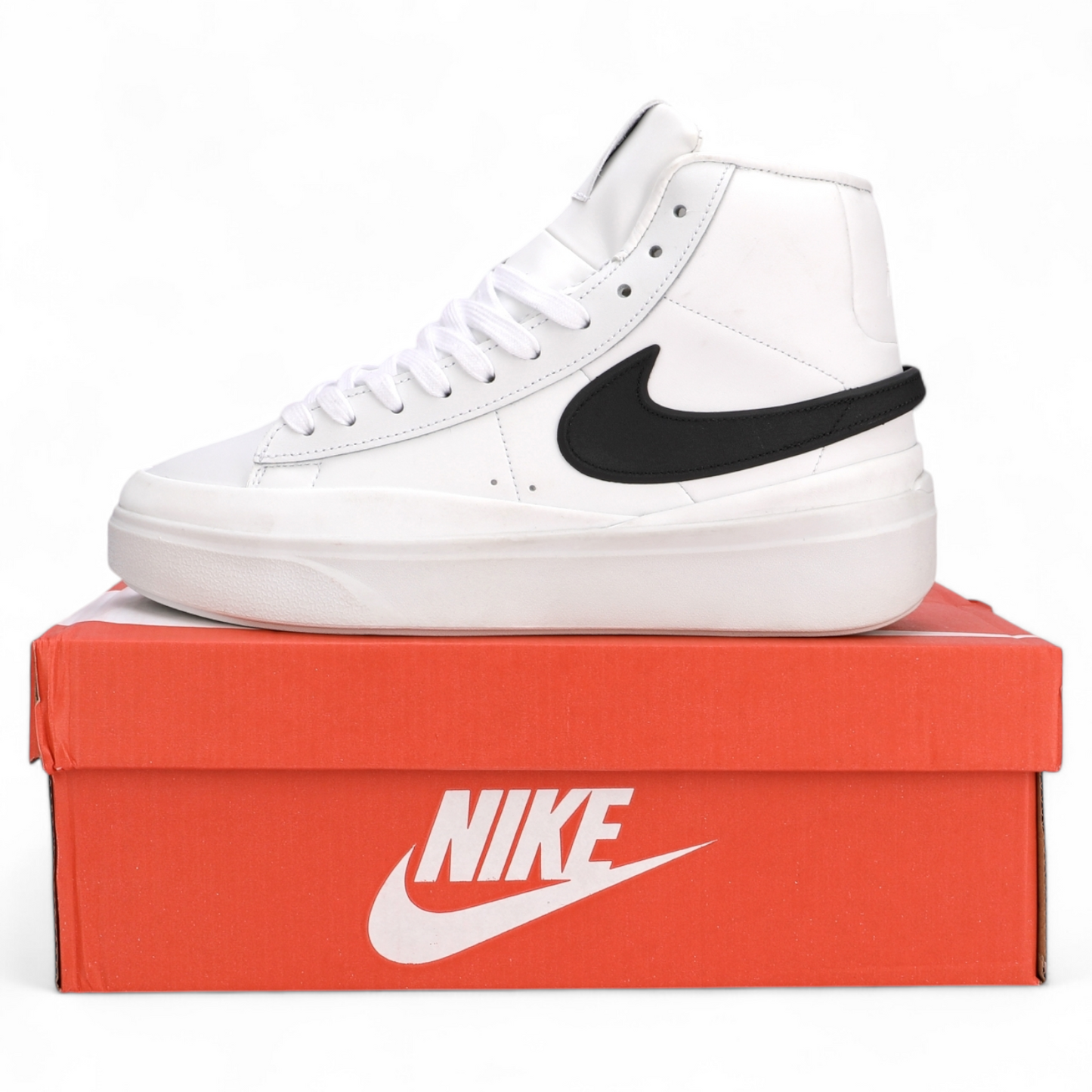 The Nike Blazer Mid '77 Phantom JO  - in white×black
