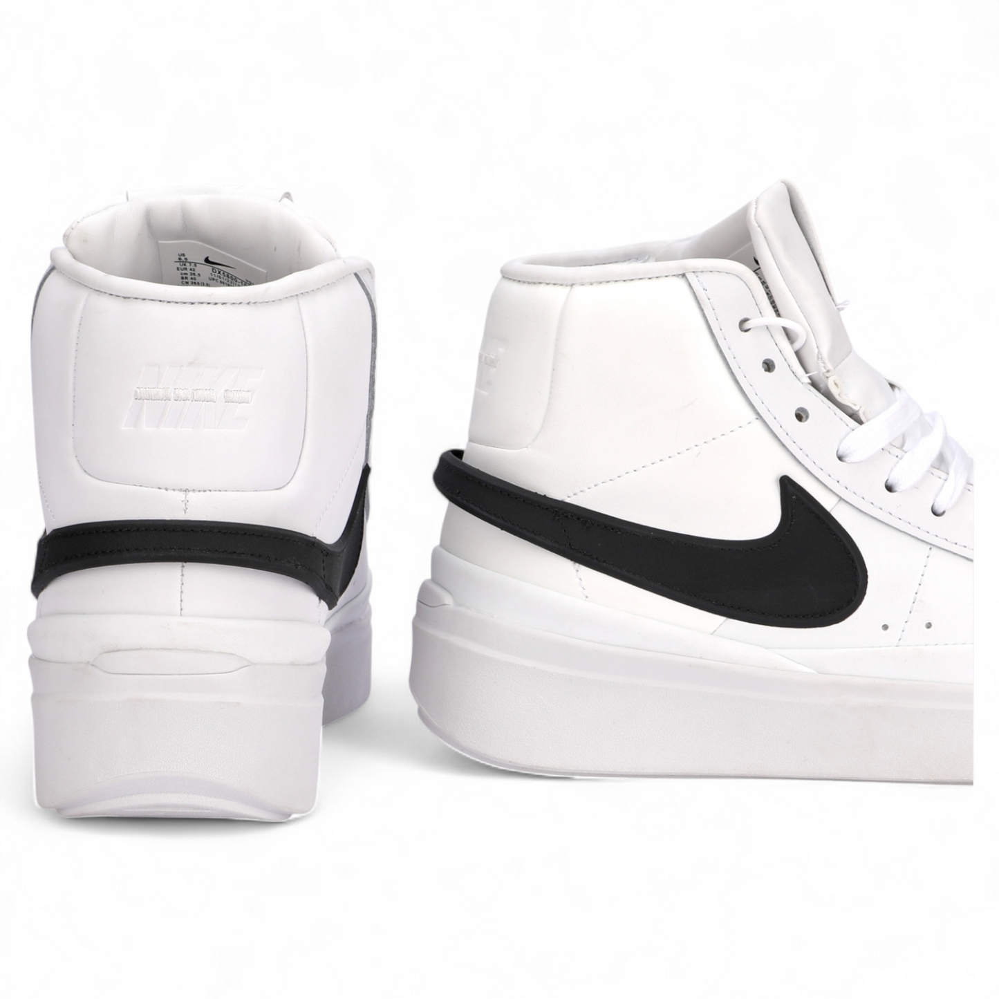 The Nike Blazer Mid '77 Phantom JO  - in white×black