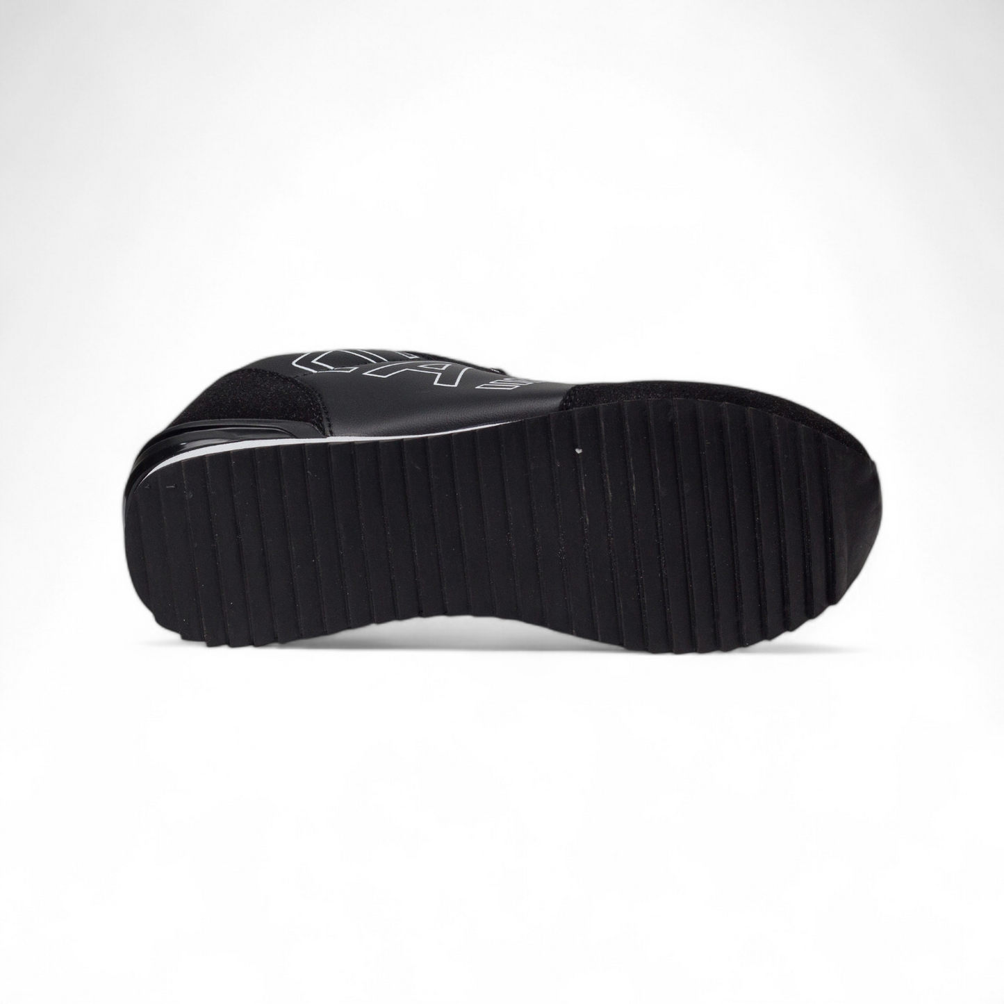 Emporio Armani men's casual sneakers EA - in Black