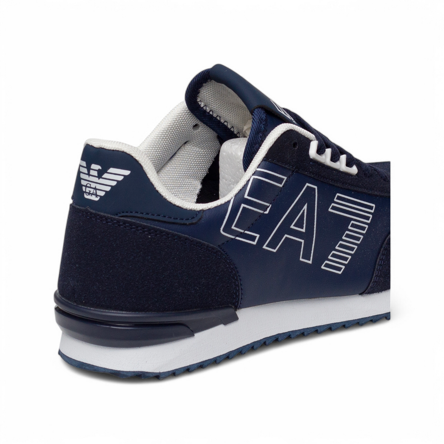 men's casual sneakers Emporio Armani EA - in navy