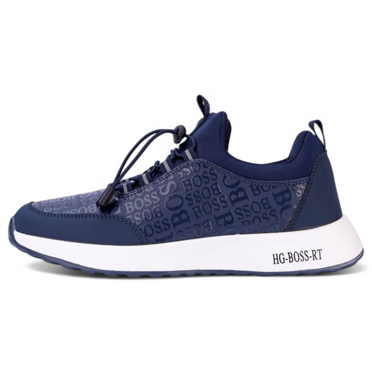 Boss men's casual sneakers KL - in Navy
