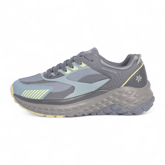 Skechers Mens Monster EVO Natural Multi color Casual Lace Up Shoe VO - in Gray