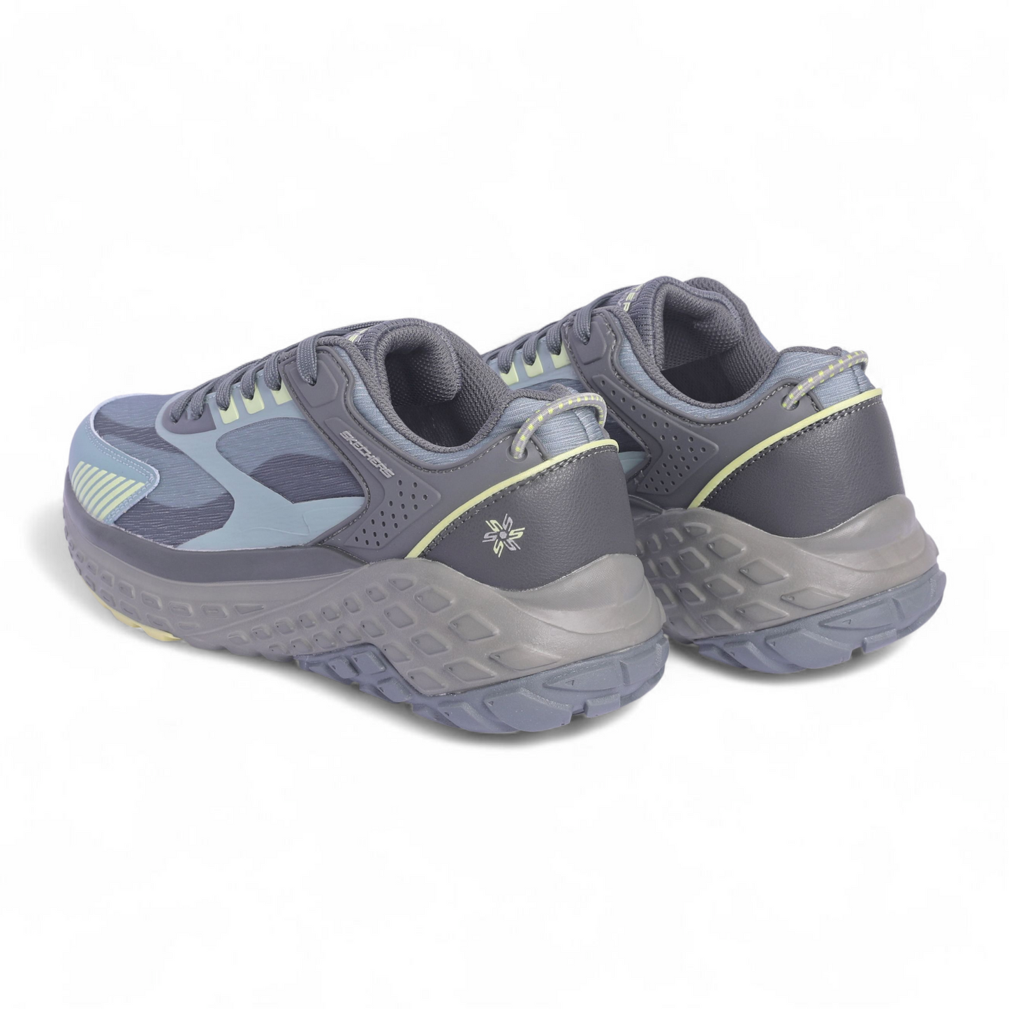 Skechers Mens Monster EVO Natural Multi color Casual Lace Up Shoe VO - in Gray