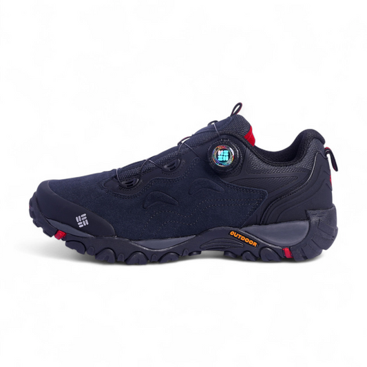 Columbia Leather Outdoor Sneakers CO - in Navy