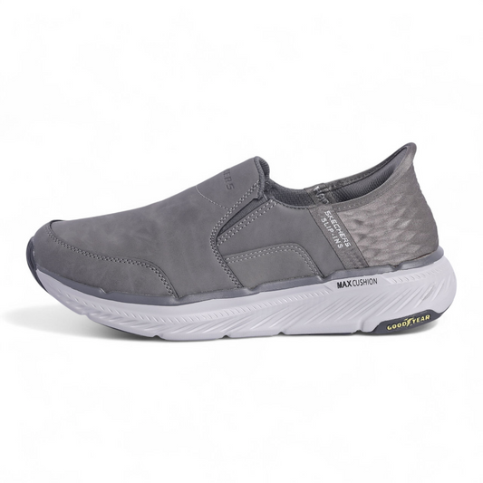 Skechers Max Cushioning Slip-Ins with Goodyear Sole GA - in Gray