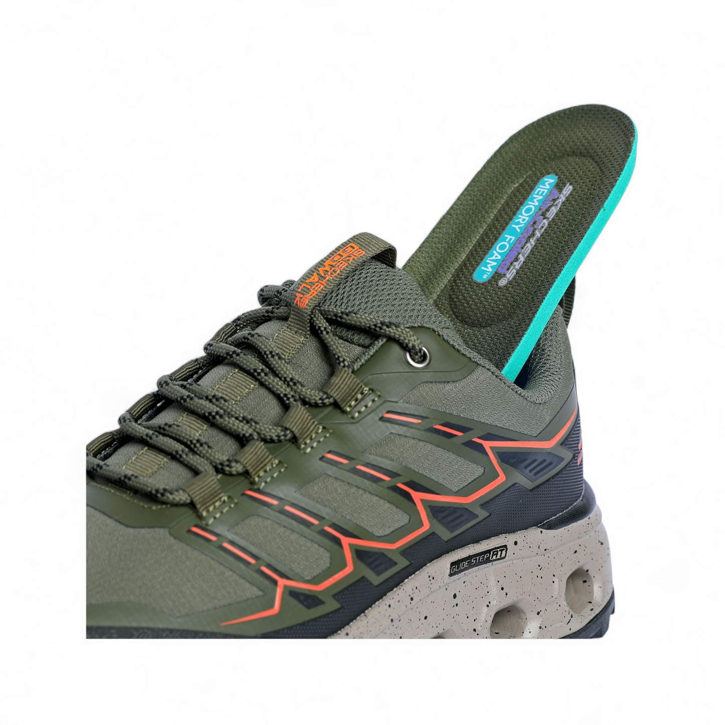 Skechers Glide-Step Trail – Flex Outdoor Sneaker Ai - in Green