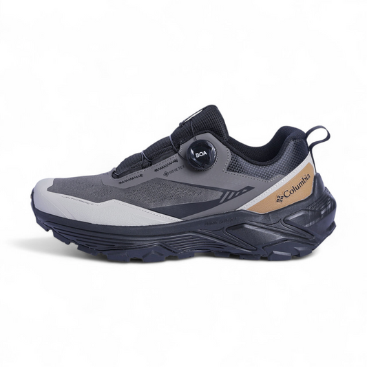 Columbia Waterproof Outdoor Sneakers BOA - in black×Beige