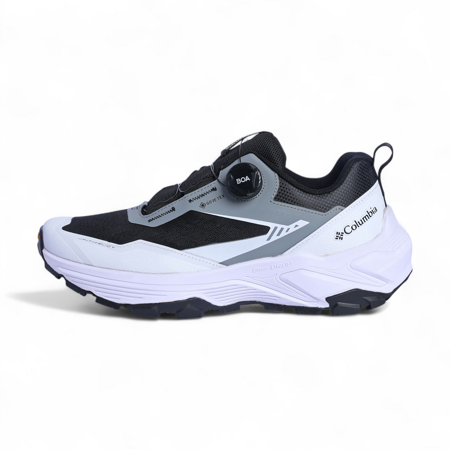 Columbia Waterproof Outdoor Sneakers BOA - in White×black
