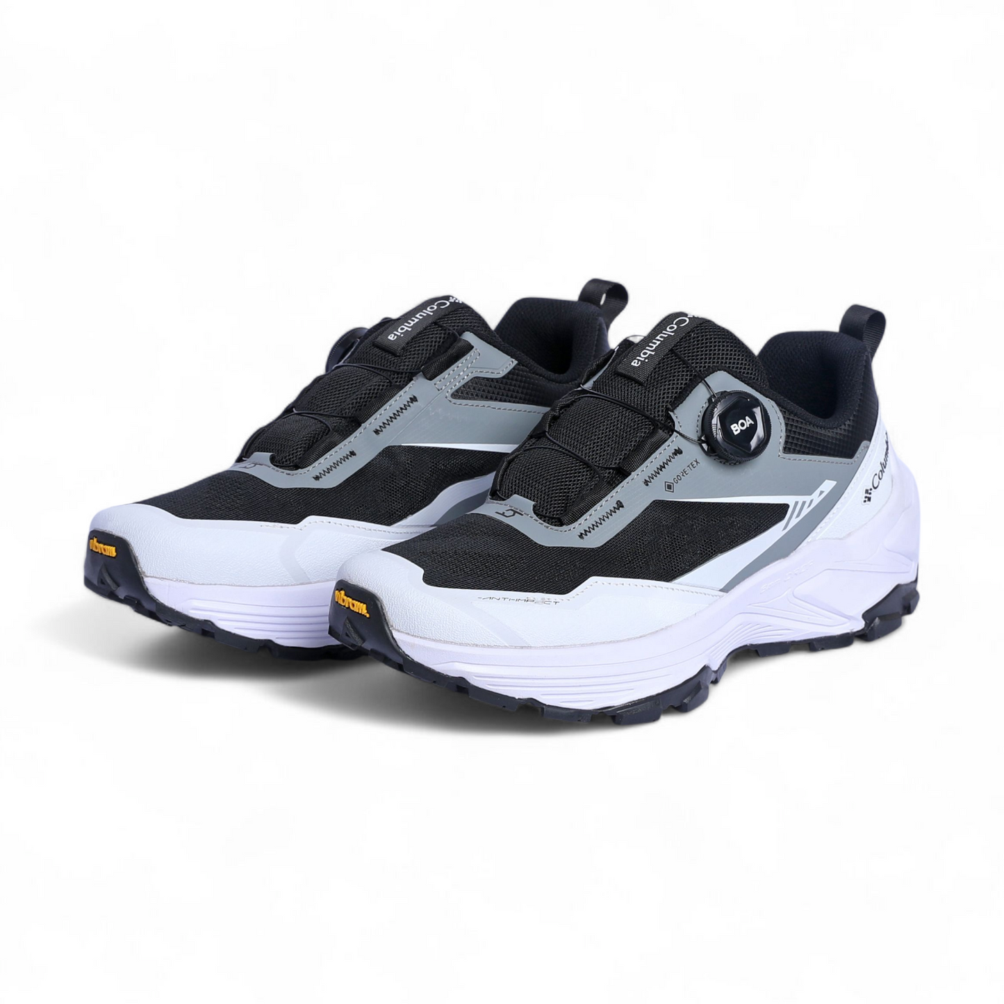 Columbia Waterproof Outdoor Sneakers BOA - in White×black