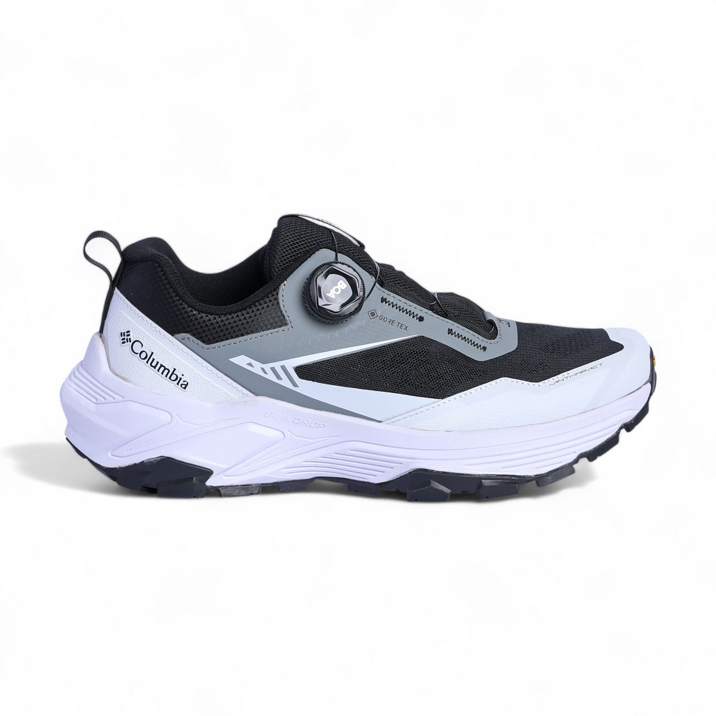 Columbia Waterproof Outdoor Sneakers BOA - in White×black