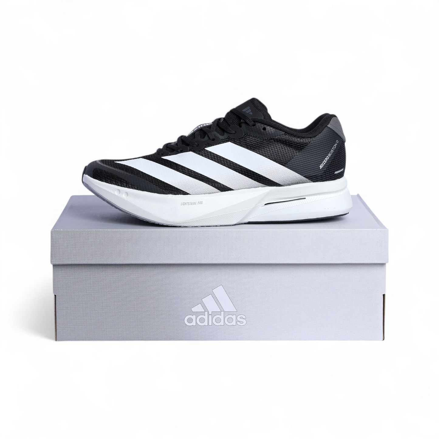 Adidas Adizero Boston 13 – Performance Running Shoes AB - in Black×white