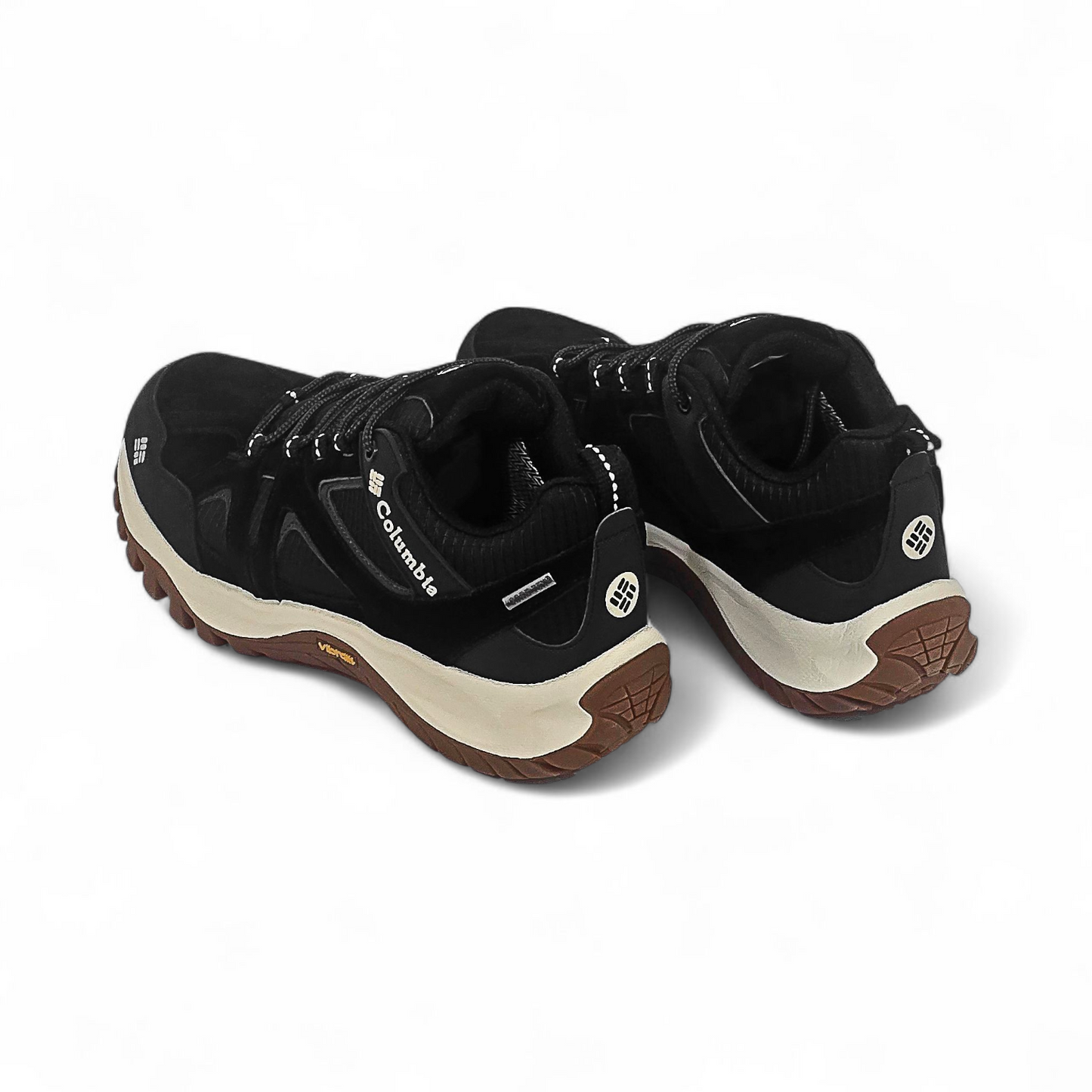 Columbia Leather Outdoor Sneakers C9 - in Black