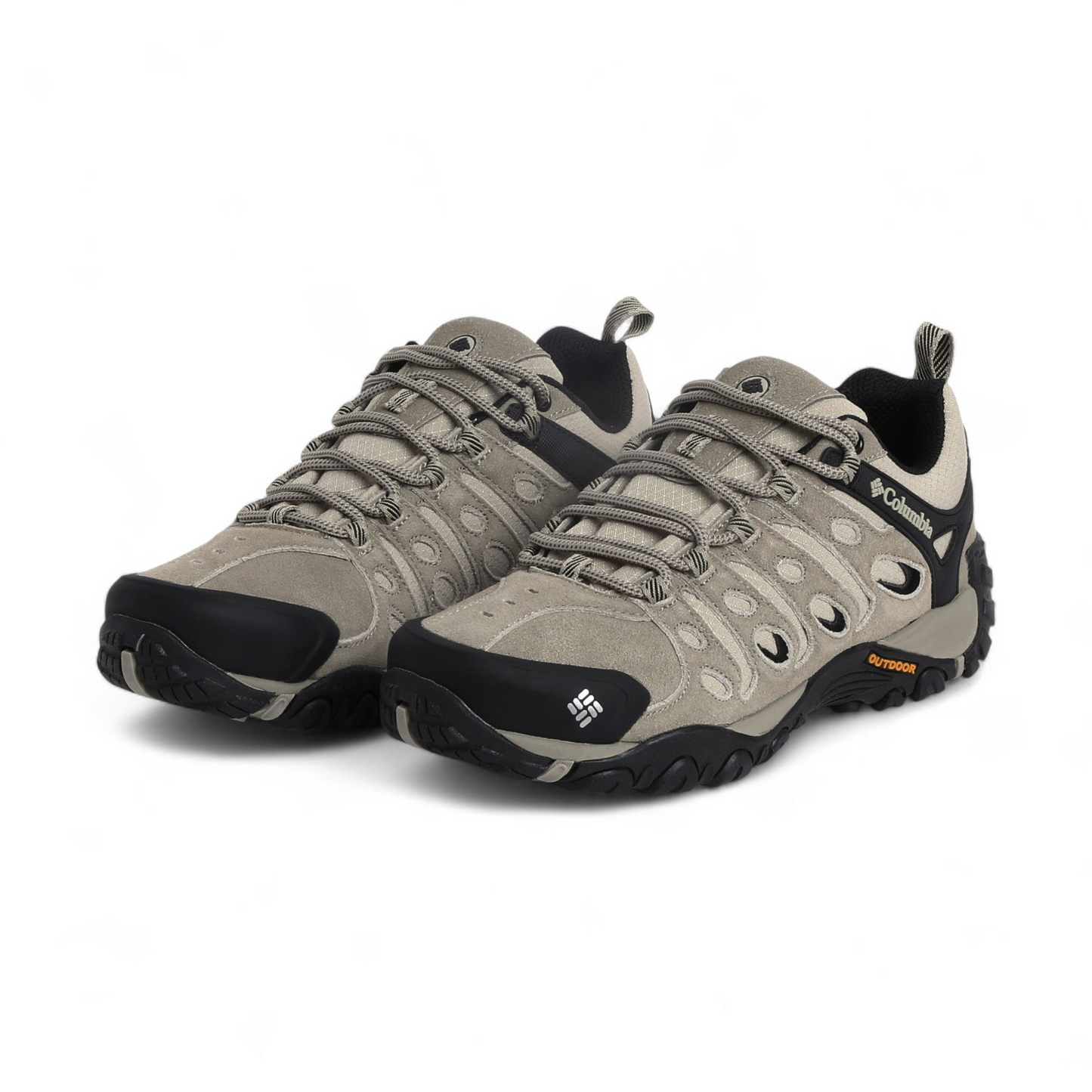 Columbia Leather Outdoor Sneakers C50 - in Light beige