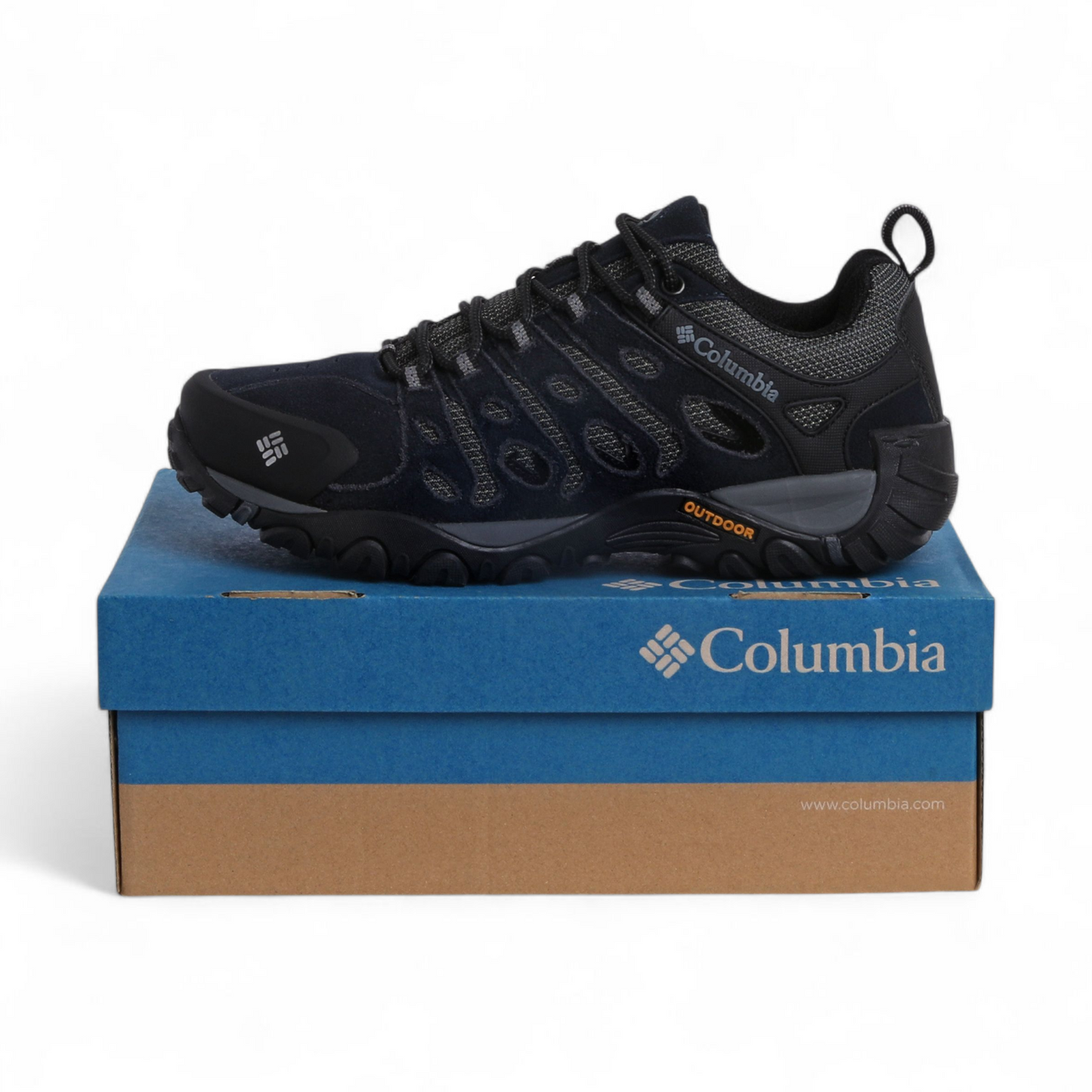 Columbia Leather Outdoor Sneakers C50 - in navy