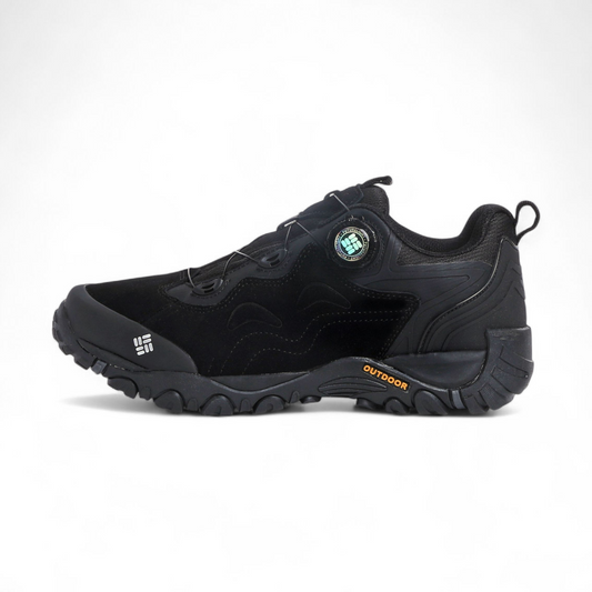Columbia Leather Outdoor Sneakers CO - in black×black