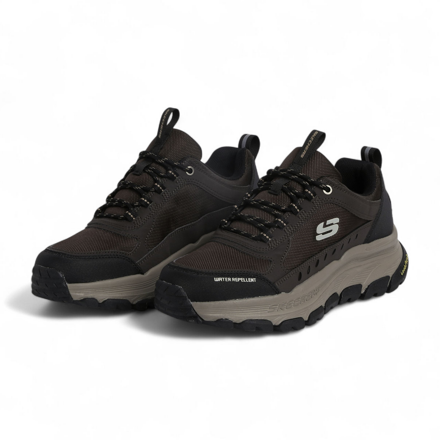 Skechers Hillcrest Water Repellent Trail Shoe S25 - in Brown