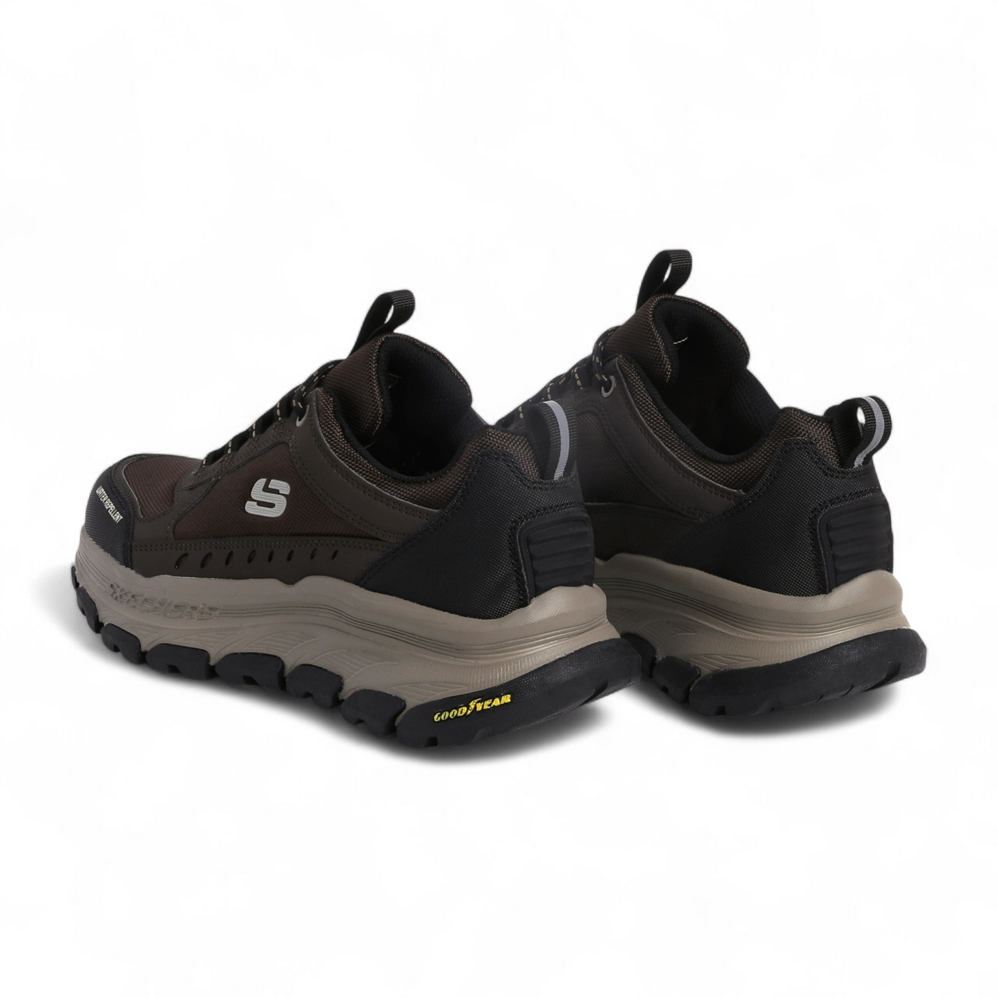 Skechers Hillcrest Water Repellent Trail Shoe S25 - in Brown