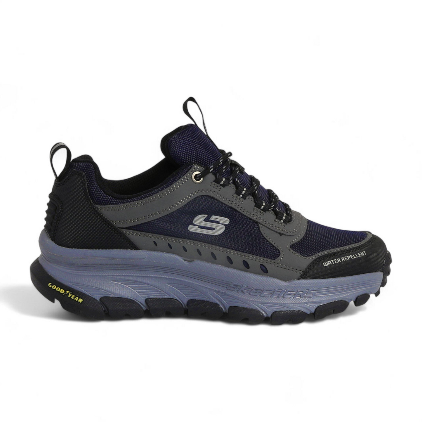 Skechers Hillcrest Water Repellent Trail Shoe S25 - in Gray