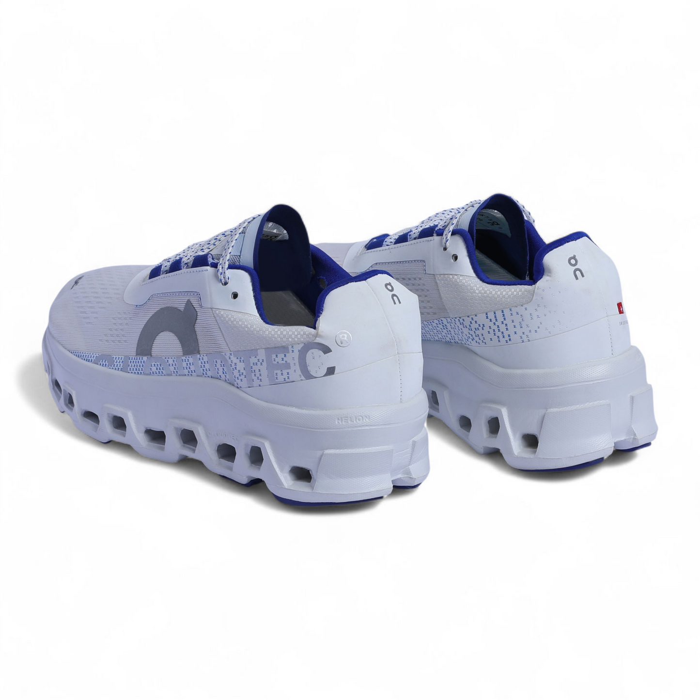 On Running Cloudmonster QC-16 - in White×blue