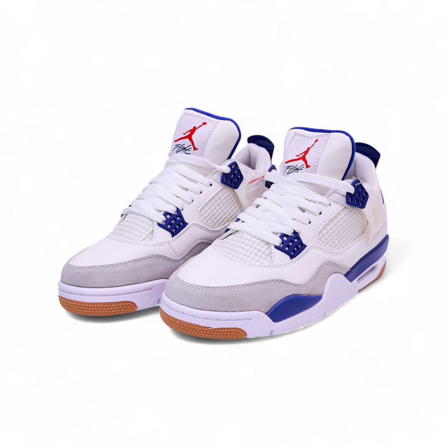 Air Jordan 4 Retro – Iconic Heritage, Timeless Style KC - in White×blue