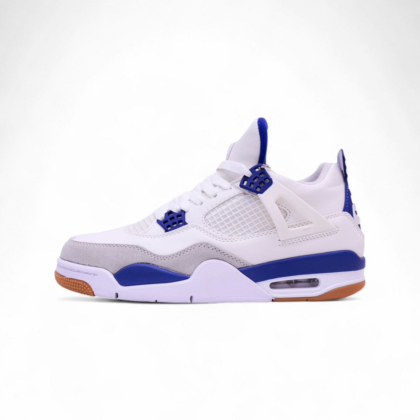 Air Jordan 4 Retro – Iconic Heritage, Timeless Style KC - in White×blue