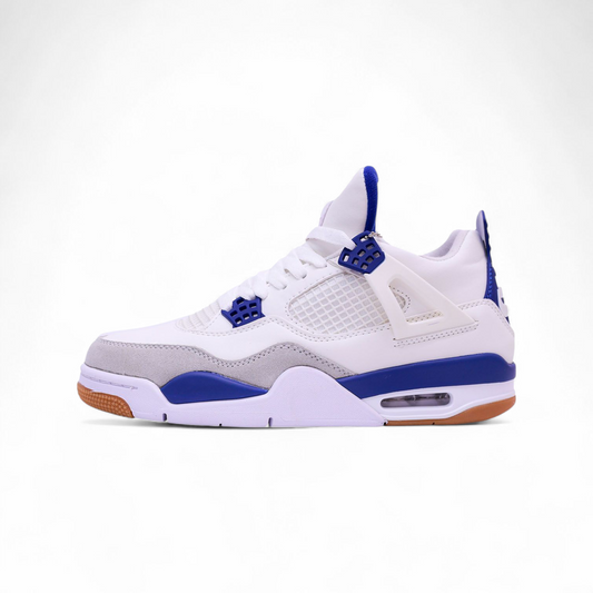 Air Jordan 4 Retro – Iconic Heritage, Timeless Style KC - in White×blue
