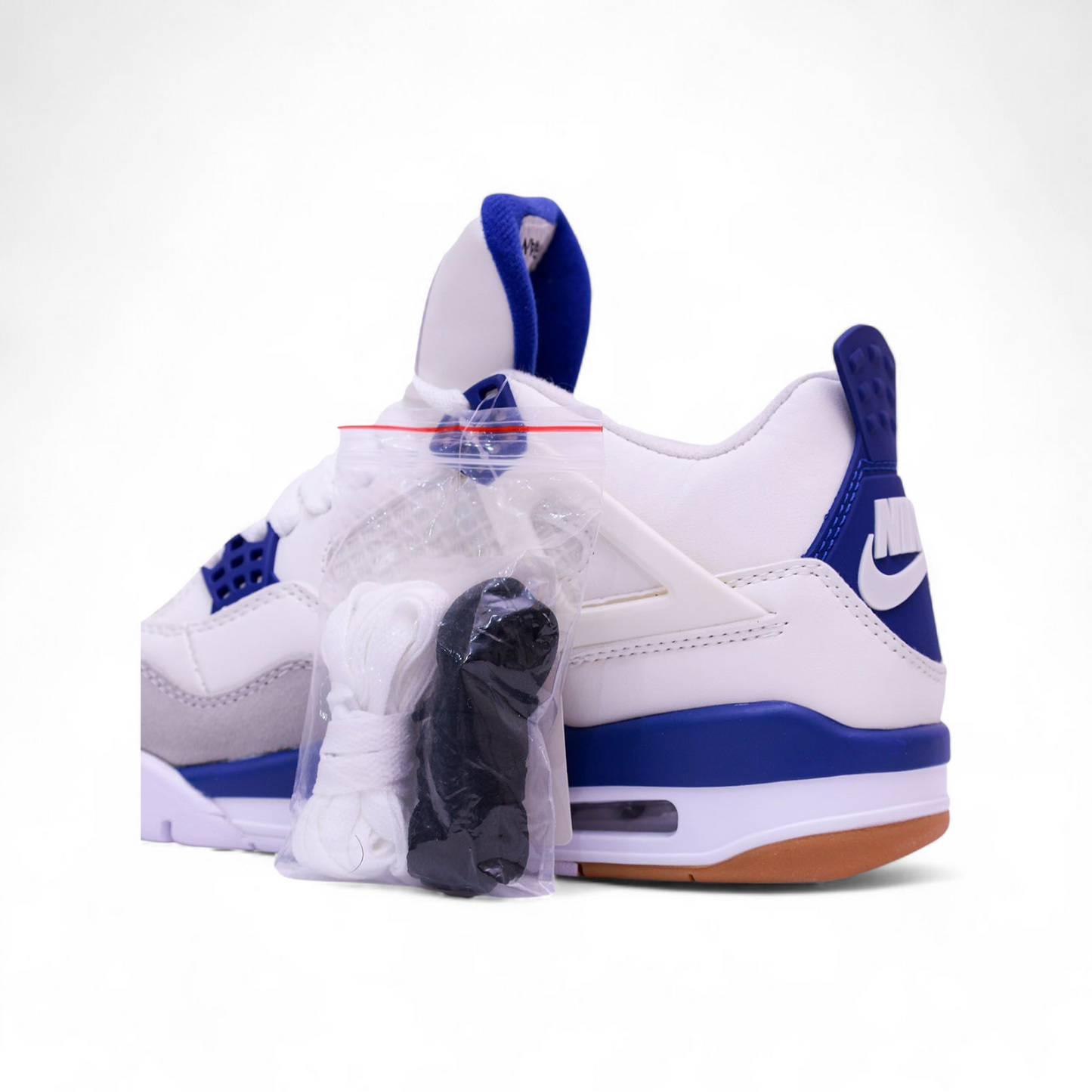 Air Jordan 4 Retro – Iconic Heritage, Timeless Style KC - in White×blue