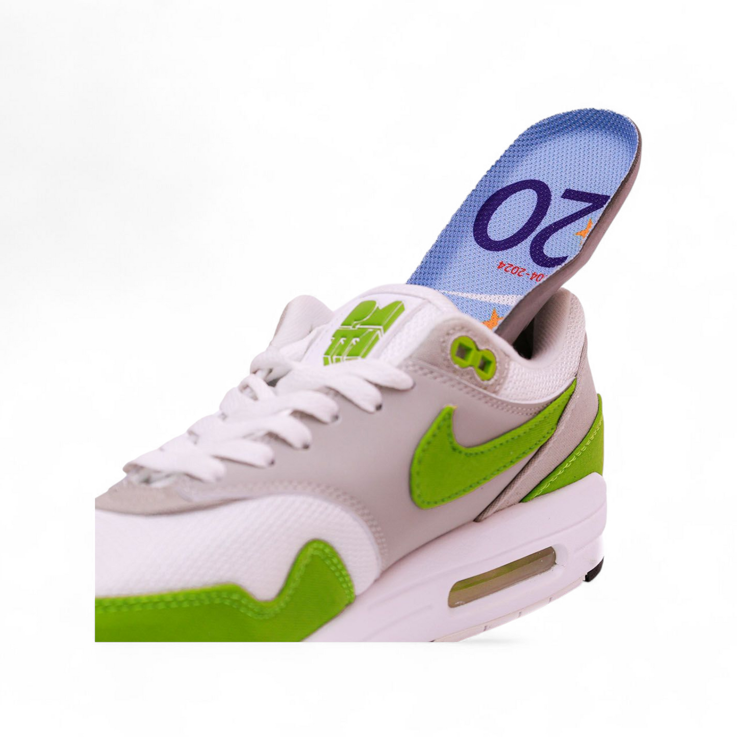 Nike x Patta Air Max 1 – Iconic Heritage Reimagined - JOR-30- in white×green