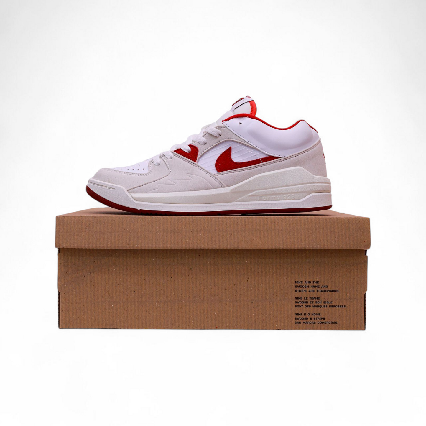 Nike Jordan Stadium 90 -SB-70- in White×red