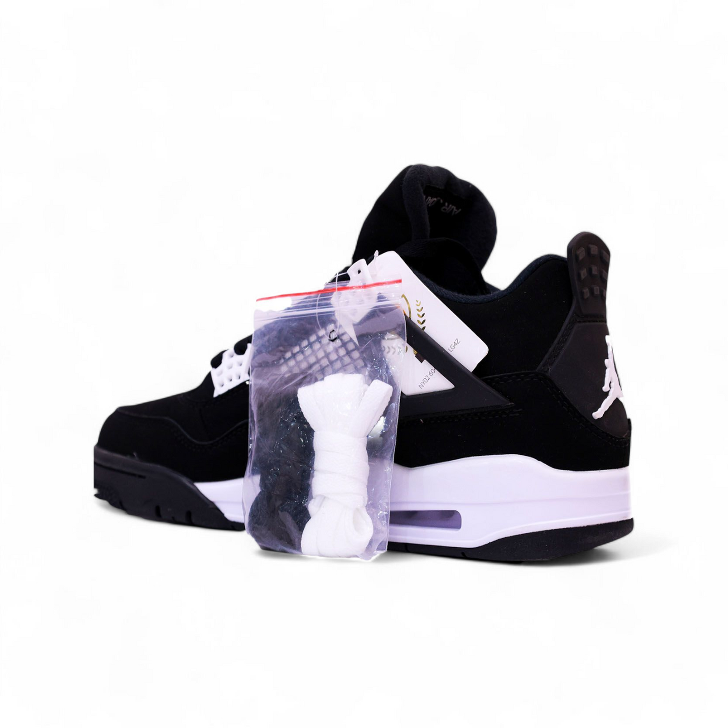 Air Jordan 4 Retro – Iconic Heritage, Timeless Style KC - in Black×white