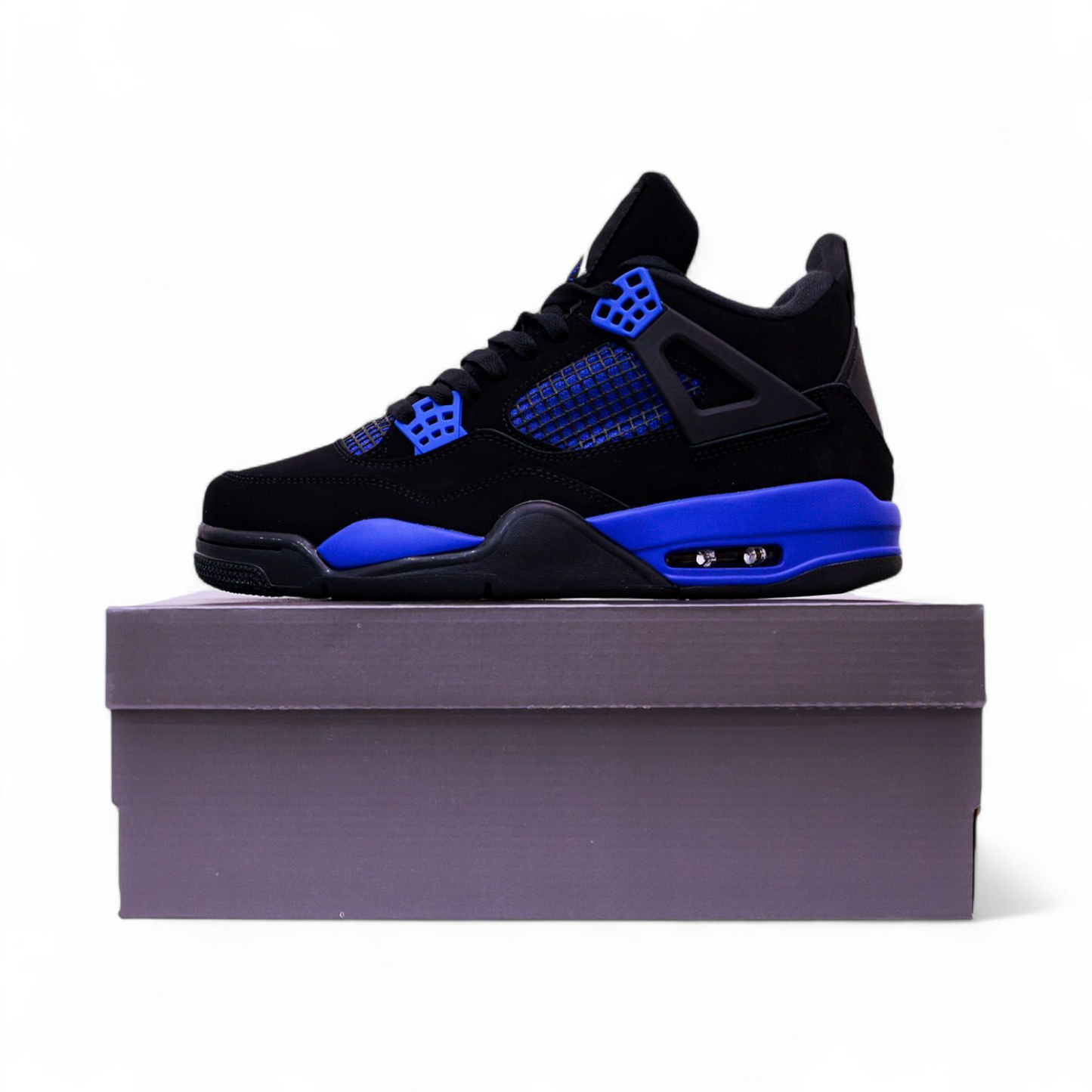 Air Jordan 4 Retro – Iconic Heritage, Timeless Style KC - in Black×blue
