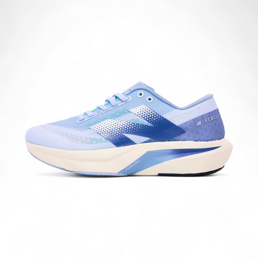 New Balance women's FuelCell Rebel V4 Running Shoe - WB - in Sky