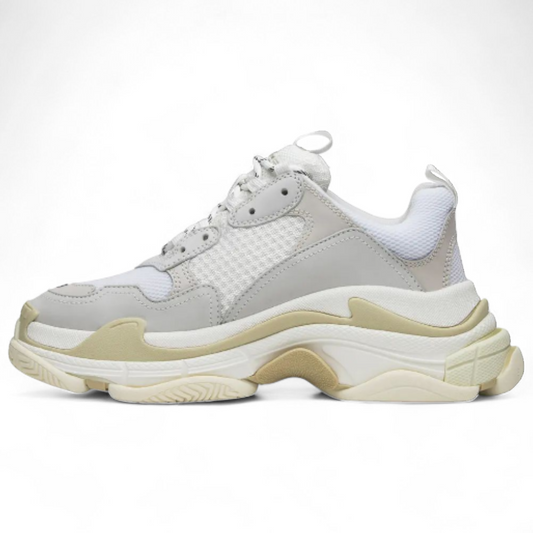 Women's Balenciaga Triple S – The Icon of Bold Luxury BLN-20 - in White