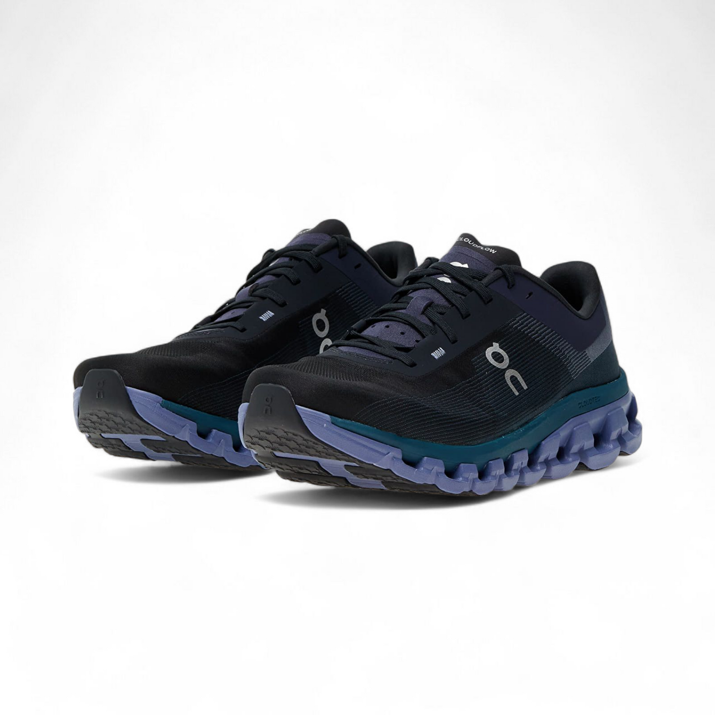 On Running Cloudflow 4 - QC-58- in black×blue
