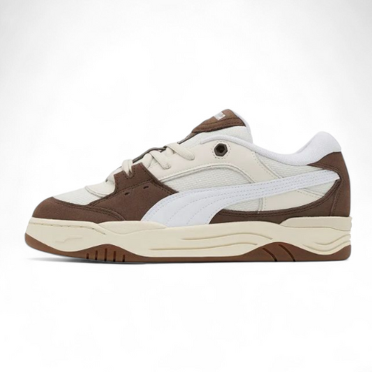 PUMA 180 – Retro Vibes with Modern Comfort - UM - in White×brown