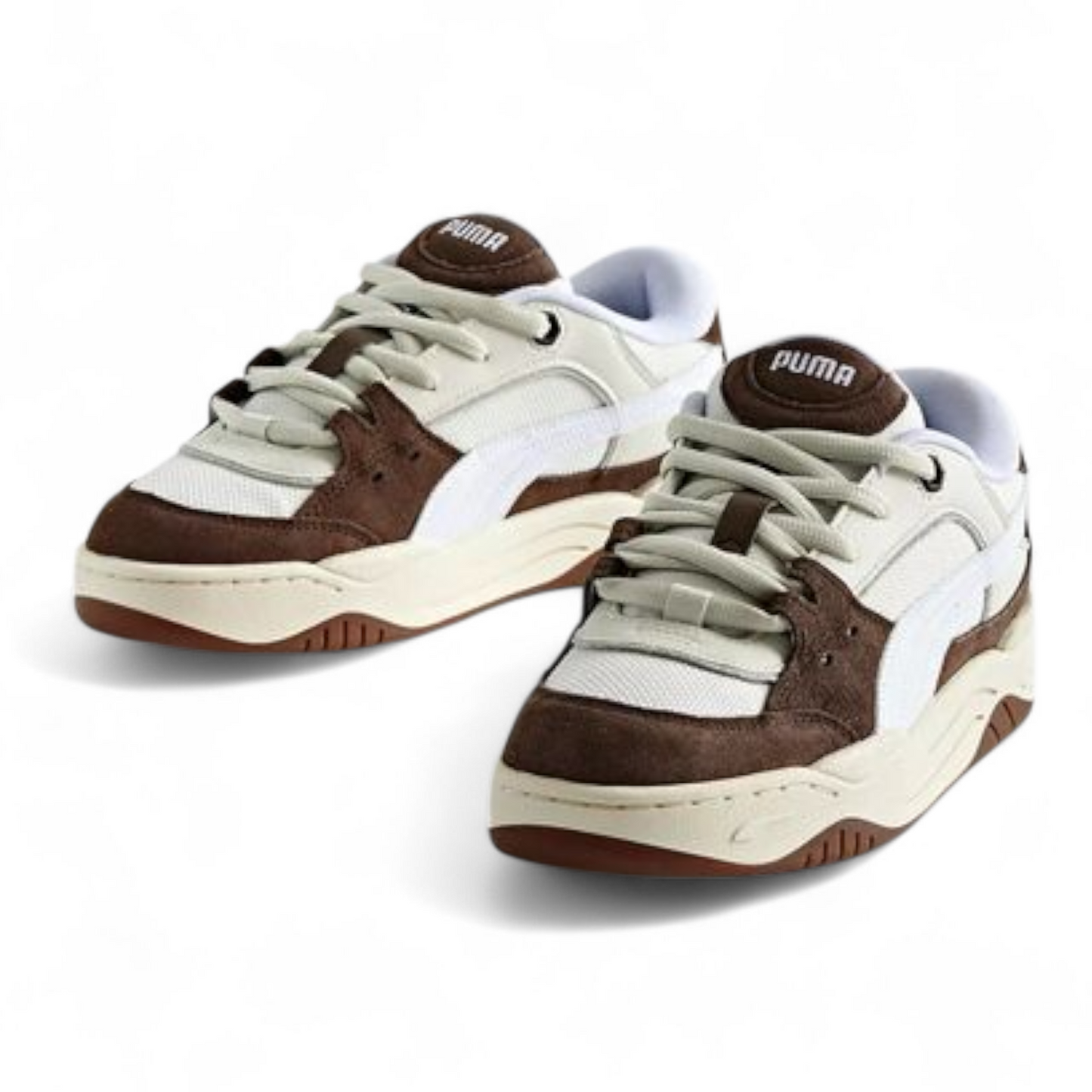 PUMA 180 – Retro Vibes with Modern Comfort - UM - in White×brown